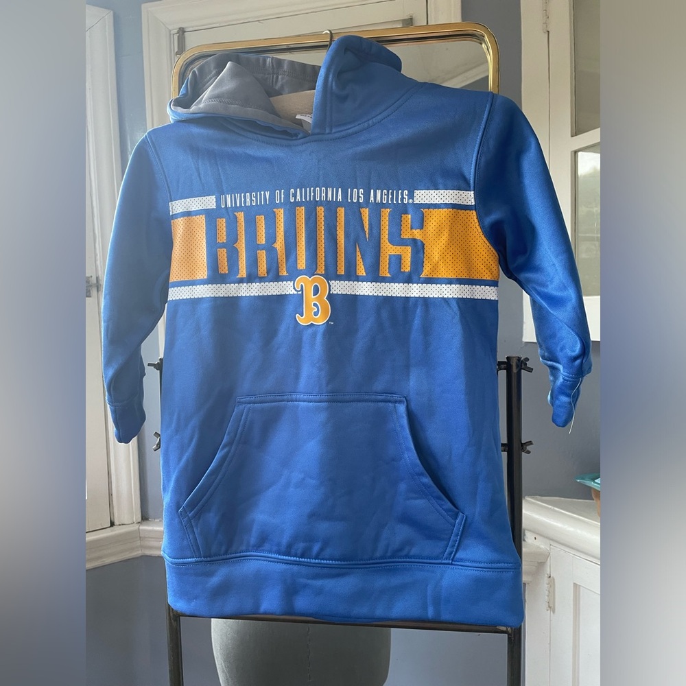 UCLA Bruins Blue Hoodie, Boys, Small NWOT